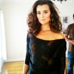 Cote de Pablo See-Through Oops
